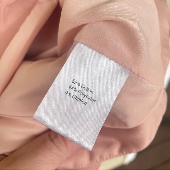 PS The Label Pink Cold Shoulder Structured Cotton Blend Top Small - Picture 4 of 8